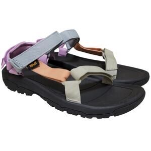 Teva Women Sport Sandals Hurricane XLT2 Size US 10 Eucalyptus Peach Bloom